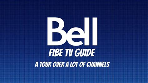 bell fibe tv program listings.